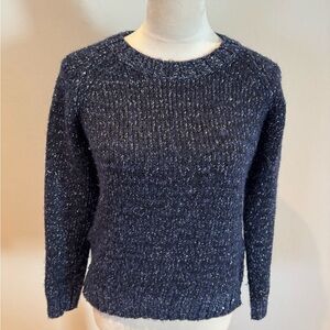 Scotch & Soda Dark Blue Crew Neck Sweater